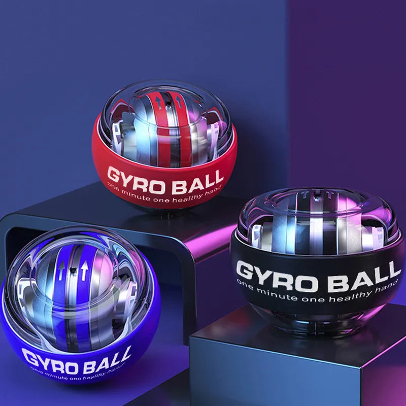 LED Gyroscopic Powerball Wrist Ball Arm Hand Muscle Force Trainer