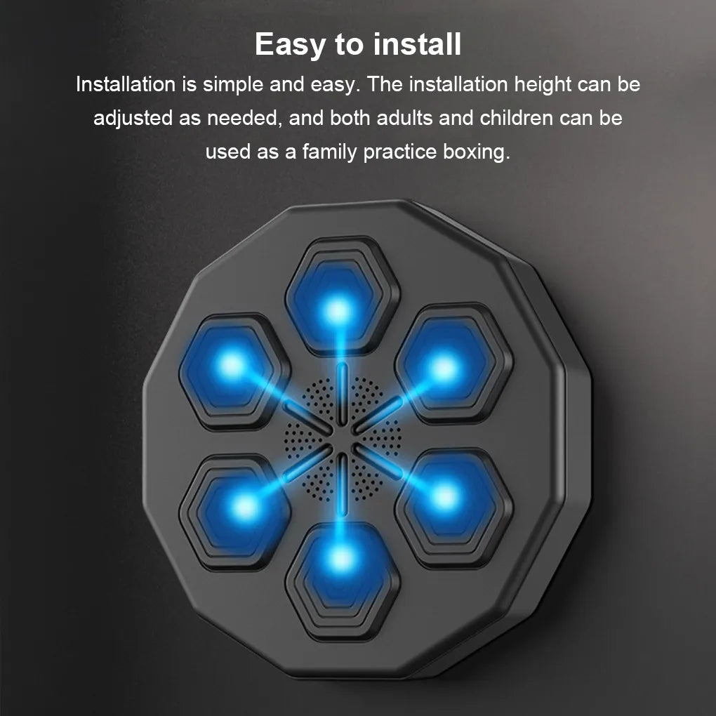 Smart Electronic Reaction Target Music Boxing Machine