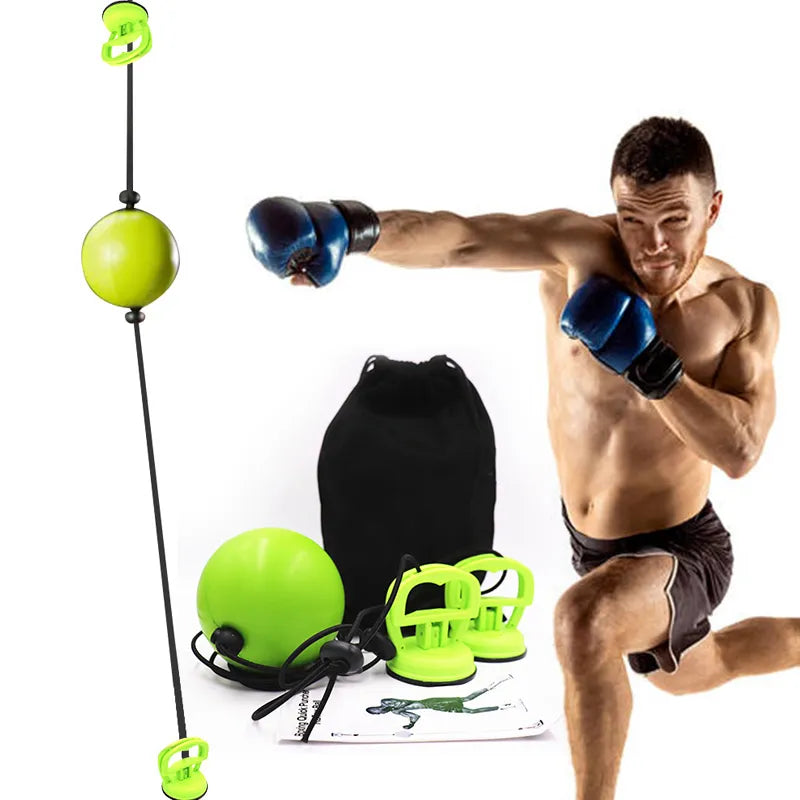 Adjustable Suction Cup Boxing Reflex Speed Ball Hand Eye Reaction Training