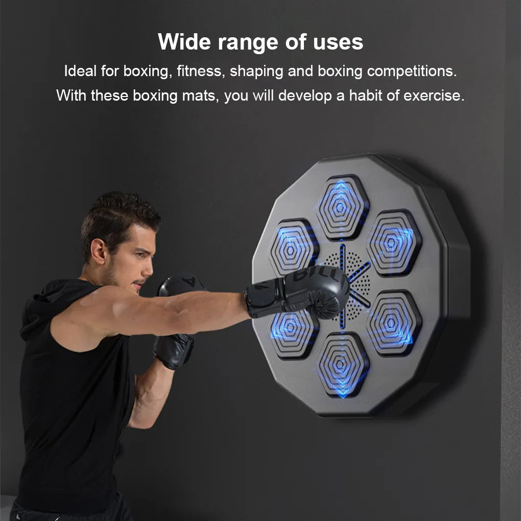 Smart Electronic Reaction Target Music Boxing Machine